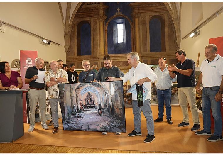 Miguel Carlos Montesinos gana el XV concurso de pintura rápida Villa de Potes y Liébana
