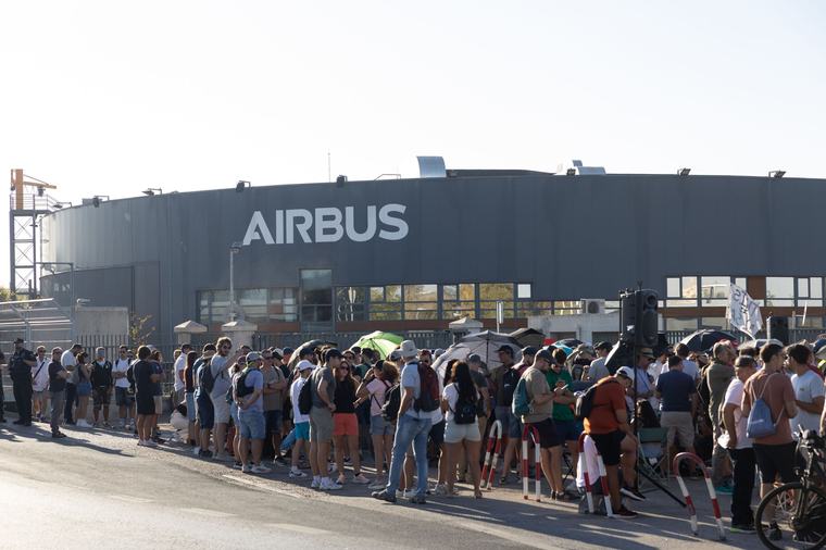 La empresa auxiliar andaluza paraliza las contrataciones por la huelga de Airbus