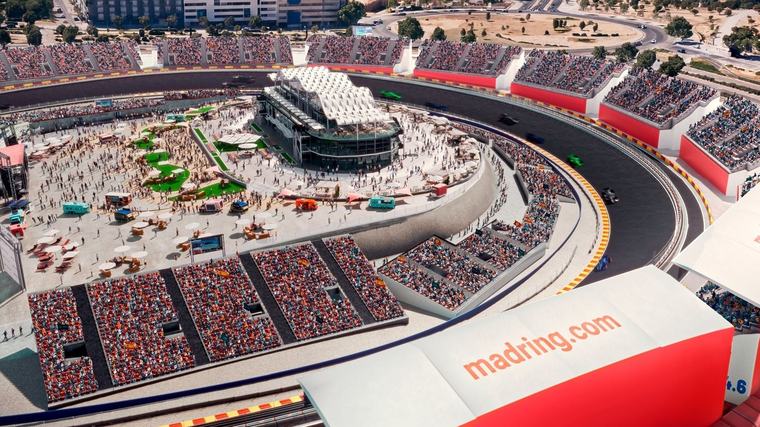 Así es la curva ‘La Monumental’ del circuito de Madring