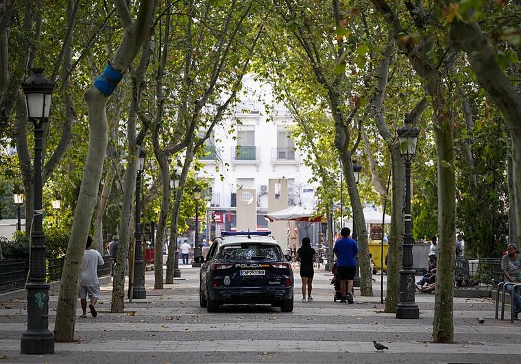 La Policía Nacional intensifica su presencia en el bulevar de Puente de Vallecas