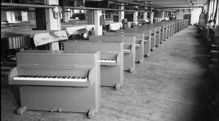 Un piano cargado de historia