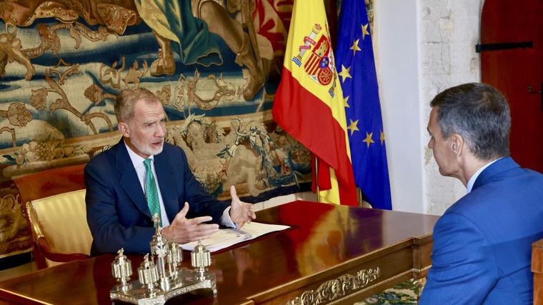 Zarzuela conocía previamente el anuncio de Sánchez sobre el viaje del Rey a Ceuta