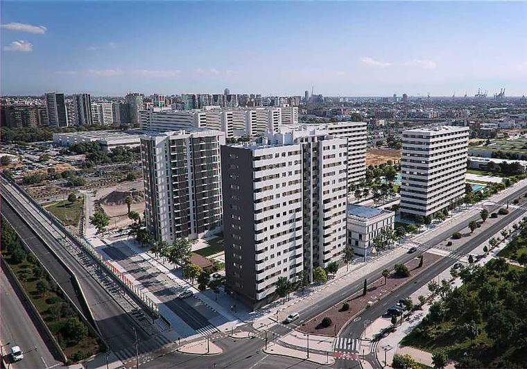 El nuevo barrio de Turianova en Valencia sigue con su crecimiento