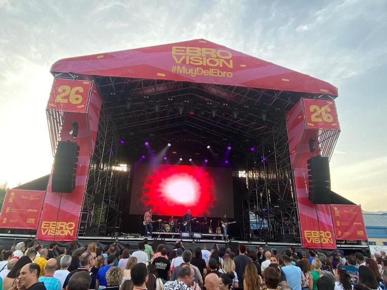 La Habitación Roja celebra 30 años en el escenario Ebrovisión