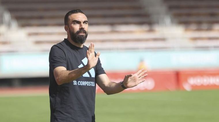 Carlos de Lerma, entrenador del Compostela: «Cero dudas en cuanto a la idea y cero dudas en cuanto a la plantilla»
