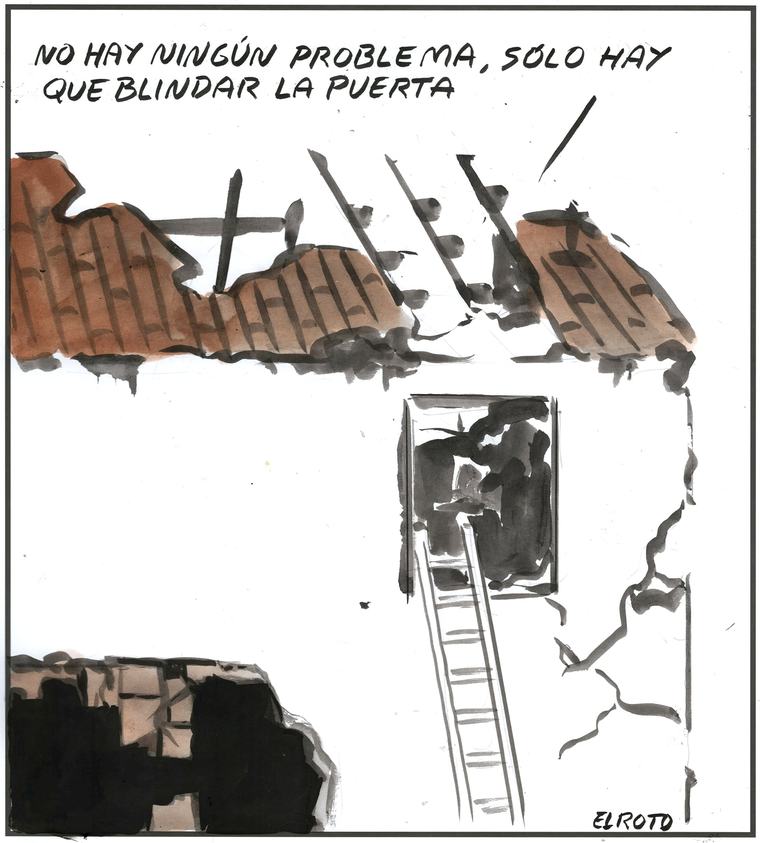 El Roto: ningún problema