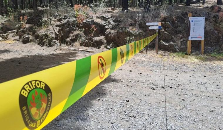 Canarias declara este sábado la alerta por riesgo de incendio forestal en Tenerife y Gran Canaria