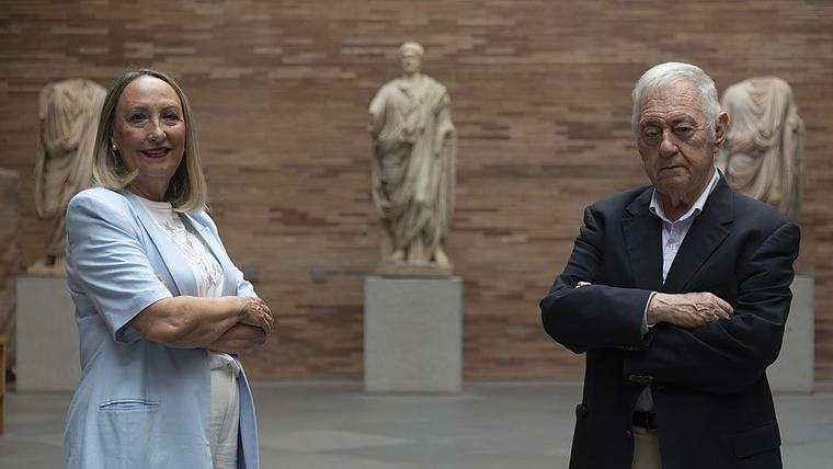 El pasado y el presente del Museo de Arte Romano dialogan sobre su historia