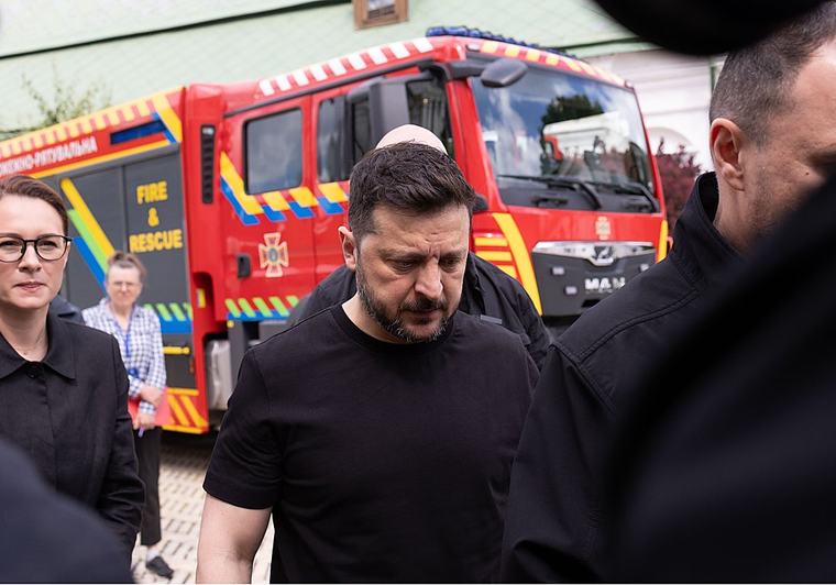 Zelenski tacha de «vergonzoso» el tiroteo entre agentes de dos servicios secretos ucranianos