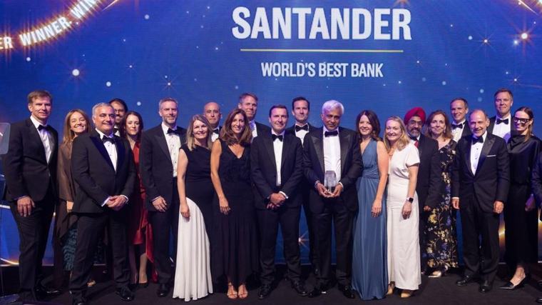 Santander, Mejor Banco del Mundo en 2026 según Euromoney: las claves del premio