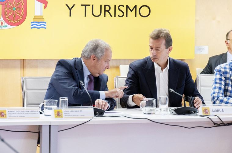 Airbus y sindicatos alcanzan un preacuerdo tras la mediación del Ministerio de Industria