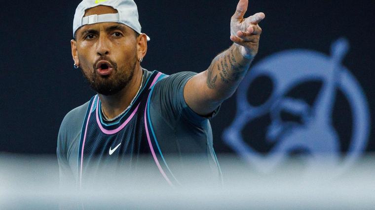 Kyrgios puede volver a jugar tras solo un mes de suspensión por su positivo de cocaína