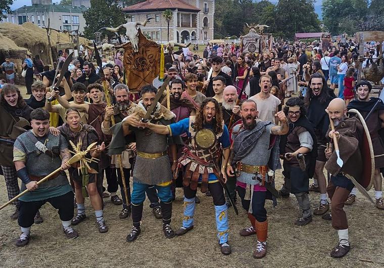 Los cántabros juran con sangre defender su tierra