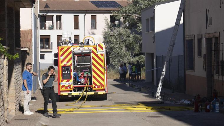 Una mujer y su hija de 9 años mueren en un incendio en Teruel
