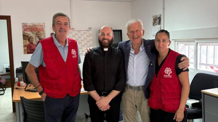 Fernando Sotomayor, director de Cáritas Ceuta: "Lo estamos pasando muy mal, pero saldremos adelante seguro"