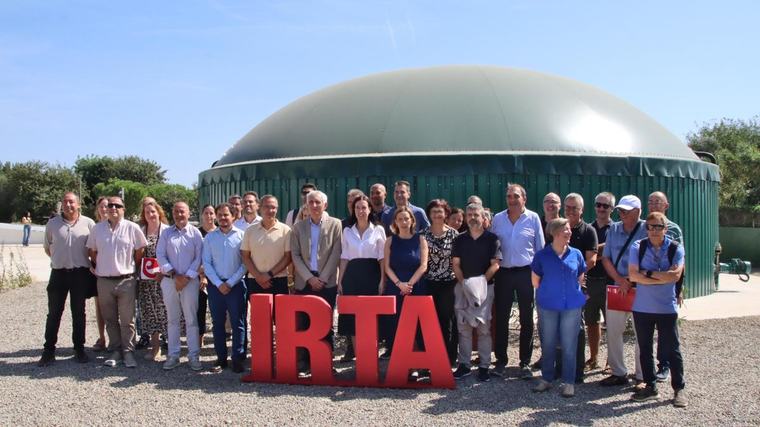 El IRTA pone en marcha la primera planta de biogás en España gestionada por un instituto público