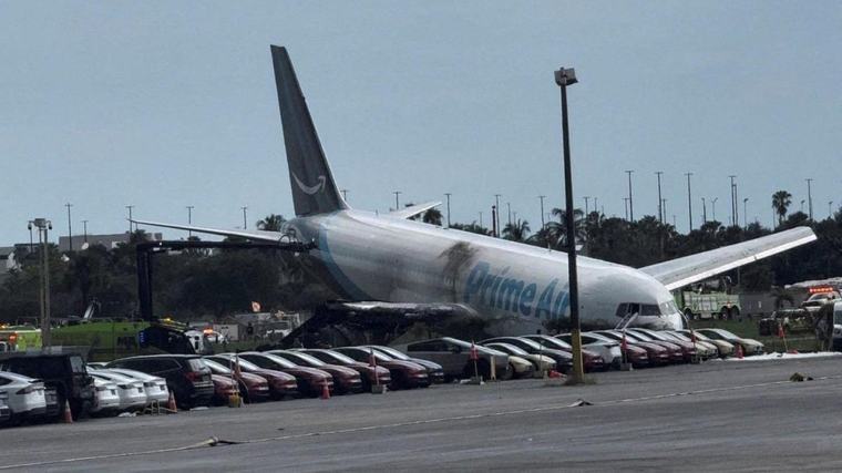 ¿Por qué se estrelló el avión de Amazon en Miami?