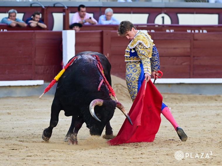 Destaca, aun sin trofeos, el méxicano Andrés García en la Monumental de las Ventas
