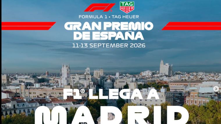 "Las entradas para la Fórmula 1 en Madrid están a unos 540 euros los tres días, y aunque mucha gente se asuste por los precios, esto es muy normal en la Fórmula 1"