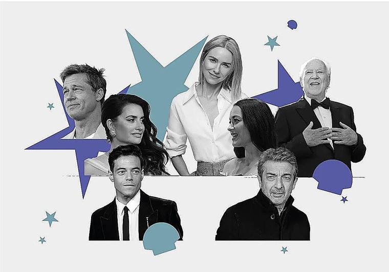 Brad Pitt, Penélope Cruz, Jeremy Irons y Rami Malek confirman su presencia en el Zinemaldia