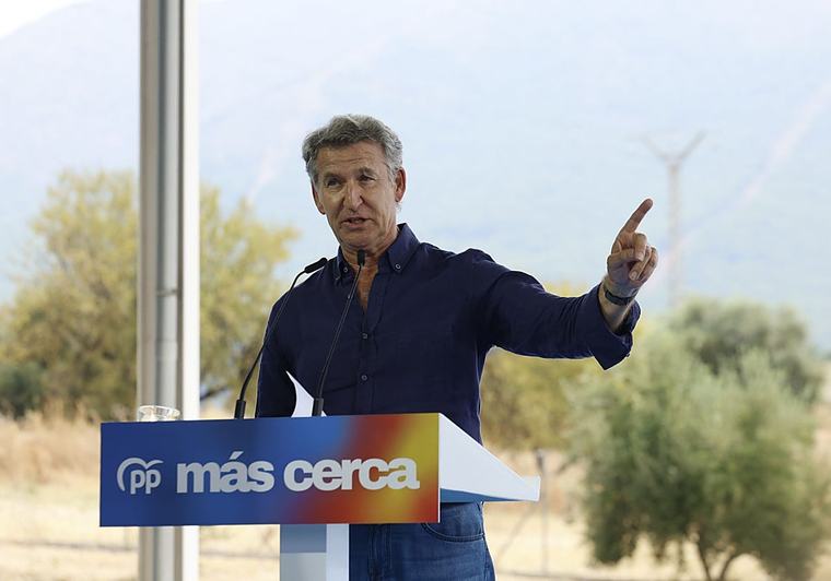 Feijóo reprocha a Sánchez que «no sabe qué versión dar» sobre Ceuta y alerta a los dirigentes del PSOE que «ya van tarde»