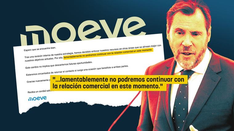 El veto ideológico de Puente a Plataforma tumbó un acuerdo con Moeve para ofrecer el diésel 22 céntimos más barato