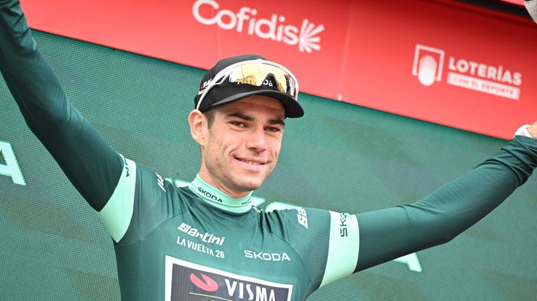 Van Aert da otra alegría al Visma y Skjelmose mete miedo a los candidatos al podio