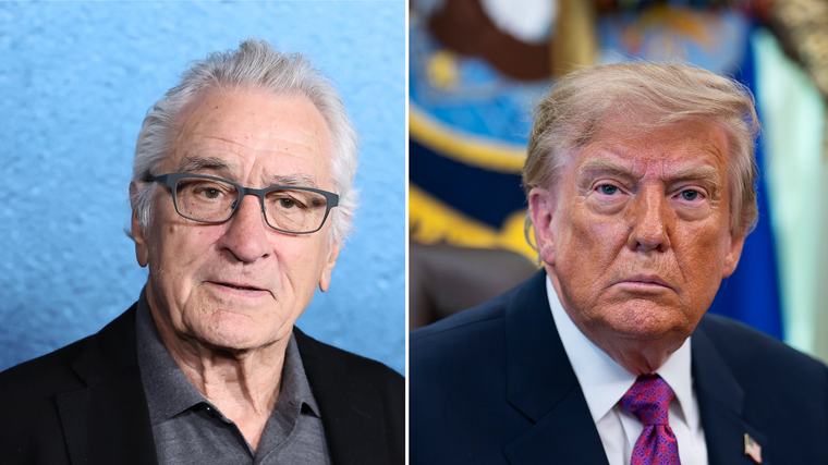 “¡Este imbécil empieza a entenderlo!”: Donald Trump ridiculiza de nuevo a Robert De Niro con una imagen falsa