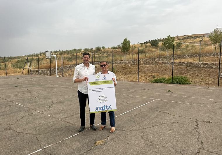 Diputación renovará la pista deportiva de El Turro con una inversión de más de 90.000 euros