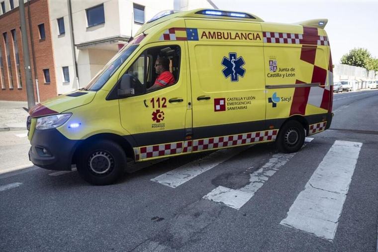 Herido un motorista tras chocar con un coche en Baños