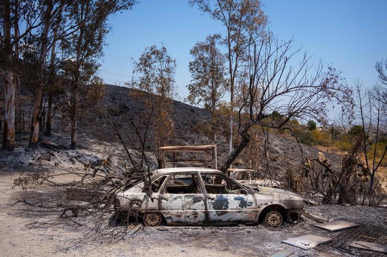 Se elevan a 15 los fallecidos por el incendio de Los Gallardos (Almería)