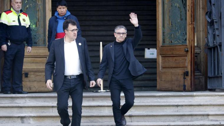 El TSJC niega la amnistía a Jové y Salvadó a pesar de la sentencia favorable de la justicia europea