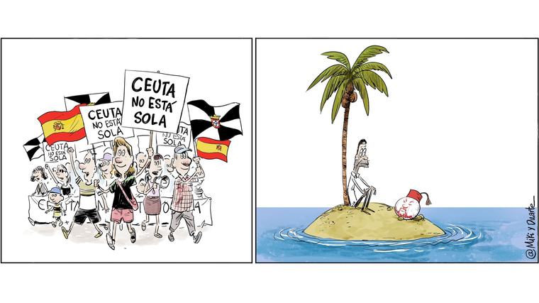 #CeutaNoEstaSola