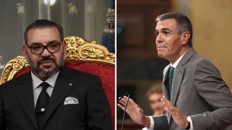 Hacer confesar a Mohamed VI con indirectas