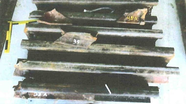 La rotura de la soldadura, "primera anomalía" detectada por los investigadores de Adamuz