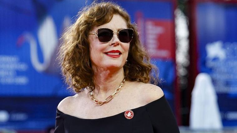 Susan Sarandon denuncia en Venecia su exclusión de proyectos por sus críticas a Israel