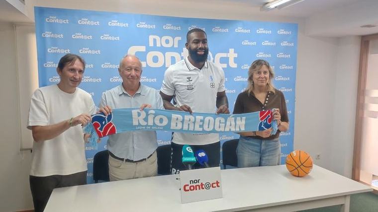 La «ilusión» de Kasibabu por volver a un Breogán que fue su primer equipo en España