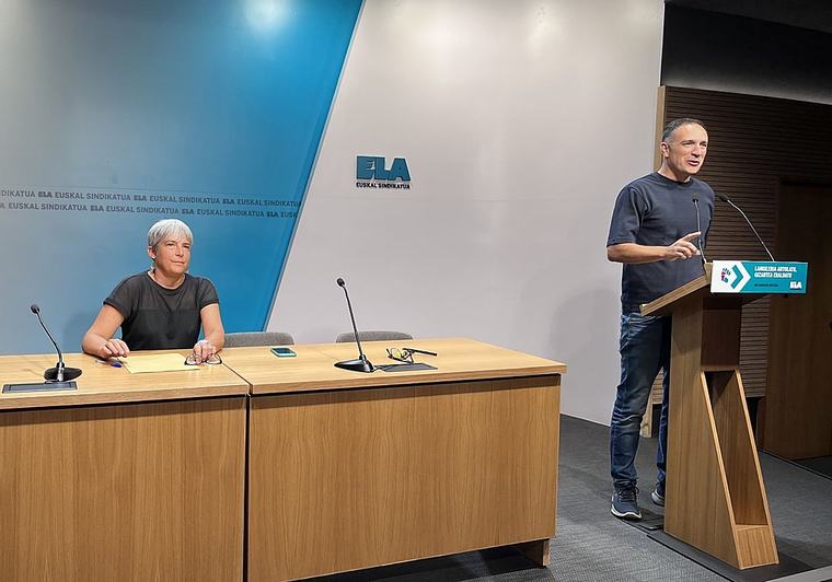 ELA pedirá al lehendakari una renuncia «expresa» a la Ley vasca de Diálogo Social