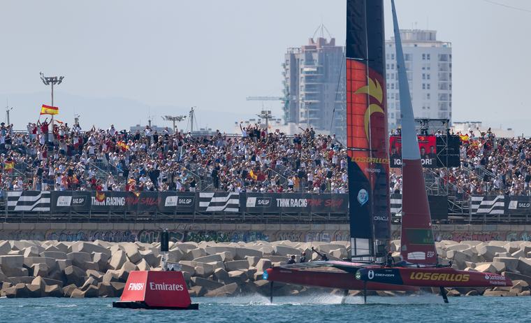 El US SailGP Team conquista el gran premio de Valencia