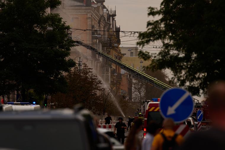 Rusia apunta a la cúpula de seguridad ucraniana con un ataque al despacho del jefe del SBU en Kiev