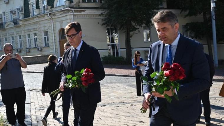 Illa anuncia en Kyiv un foro de empresarios catalanes y ucranianos en Barcelona este otoño