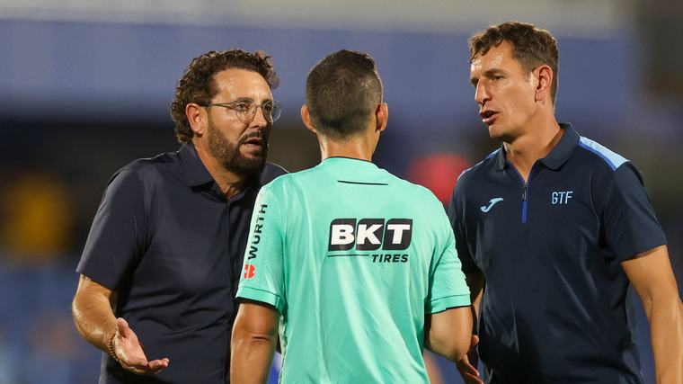 Bordalás, tras quedarse también con diez frente al Celta: "Es evidente que no se nos trata de la misma manera"