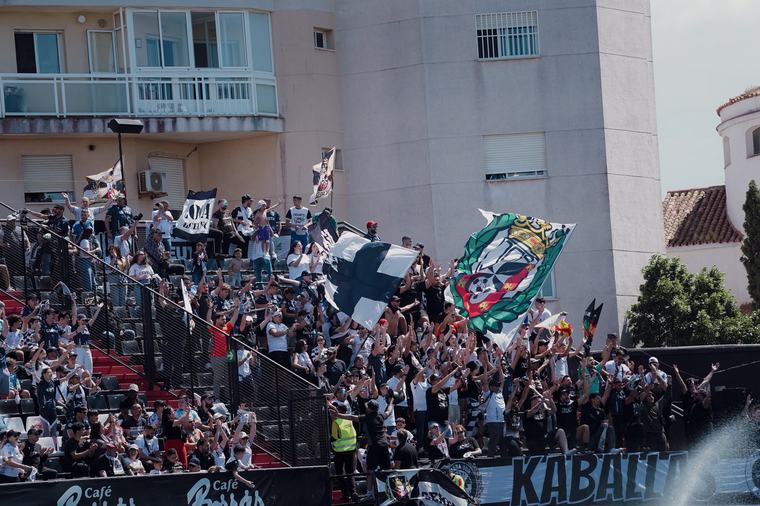 La afición del Ceuta convoca una marcha desde las Murallas Reales hasta el Murube